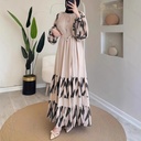 Elegant women's abaya dress that adds a touch of oriental charm to your look