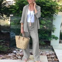 Modern women's set with an elegant Western touch, consisting of two pieces
