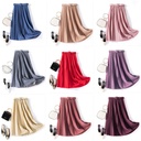 Modern mid-length skirt with an elegant design and soft pleats that add a refined feminine touch