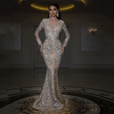 فستان سهرة نسائي لإطلالة أنيقة وساحرة