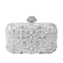 Women's party bag with European and American design, adorned with rhinestones