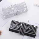 Women's one-shoulder evening bag, handheld or crossbody