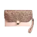 Luxury clutch bag with an elegant envelope design