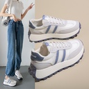 Women’s thick‑sole perforated shoes for breathable comfort