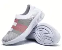 Knitted women’s sneakers with a vulcanized sole, slip‑on design, and comfortable fit