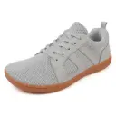 Men’s flat casual fly‑knit shoes, wide and comfortable