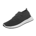 Men’s Skechers knit shoe with exceptional stretch and a lightweight design