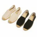 Men’s casual shoes with a handcrafted jute sole