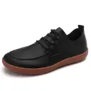 Men’s casual genuine leather shoes with a contemporary design
