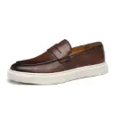 Men's Casual Loafers with Elegant British Design and High Breathability