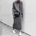 Two-Piece Set – Casual and Fashionable Loose Long Skirt Outfit
