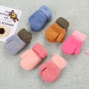 Children’s Double-Layer Insulated Fleece Gloves