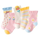 Elegant design cotton socks for girls