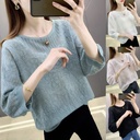 Women's Knitted Fashion Top – Versatile Style