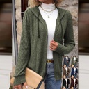 Casual Loose-Fit Striped Sweater Sweatshirt