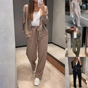 Women’s Casual Set – Cardigan Top