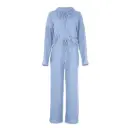 Women's Casual Loose-Fit Hooded Suit with Long Sleeves