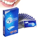 مختصر بالإنجليزية: 5D Teeth Whitening Gel Strips – Effective for Veneers and False Teeth