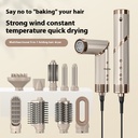 High-Speed 9-in-1 Hair Dryer with Hot Air Comb