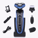 4-in-1 Rechargeable Electric Shaver for Men with Triple Blade Razor and Hair Trimmer