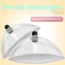 Battery-Operated Breast and Chest Vibration Massager