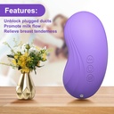 Electric Breast Massager for Nursing and Promoting Lactation
