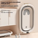 Smart Home Foldable Baby Bathtub with Constant Temperature and Large Capacity