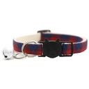 Plaid Pet Collar with Bell (No Bow)