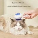 Dual-Use Pet Bathing & Massage Brush with Hair Removal