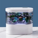 Mini Desktop Ecological Aquarium with Self-Circulating Water System