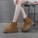 Women’s High-Leg Warm Leather Boots