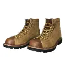 حذاء كاجوال رجالي عصري بمقدمة دائرية مصنوع من الجلد الطبيعي