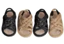 Boys' and Girls' Sandals with Hemp-Rope Straps