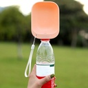 Portable Candy-Colored Pet Drinking Bowl