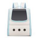 حقيبة ظهر قماشية محمولة ومهوّاة للطيور والحيوانات الأليفة