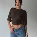 Women’s Cropped Slim-Fit Top