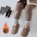 Infant Fleece-lined Thickened Ankle-length Pants Boy Girl Baby Leggings
