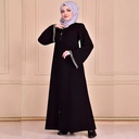 عباءة كاردجان بسحاب على الطراز الشرقي