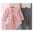 Casual little princess girls suit 