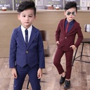 Two-piece suit flower girl little dress