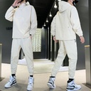 Men's Hooded Pullover Jacket Trousers