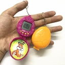Electronic Pet Machine Handheld Miniature Developing Game Machine Keychain
