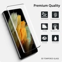 زجاج مقوى لهاتف Samsung Galaxy S21 Ultra 5G