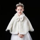 Children's Cloak Double Layer Thick Fur Shawl
