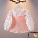 Baby Girl Spring Suit Girls Shirt Vest Two Piece Set 