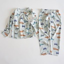 Long-sleeved Pajamas For Boys In Air-conditioned Room