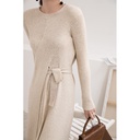 MONA early autumn cold wind French knitted sweater inside the body cultivation, autumn and winter, the bottom is too thin to wear a knee dress.
