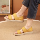 Slip-on Open Toe Roman Style Sandals
