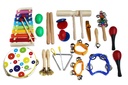 19-piece Musical Instrument Set Early Education Teaching Aids