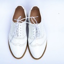 Women's Fashion Leather British Style Pointed Toe Flat Shoes